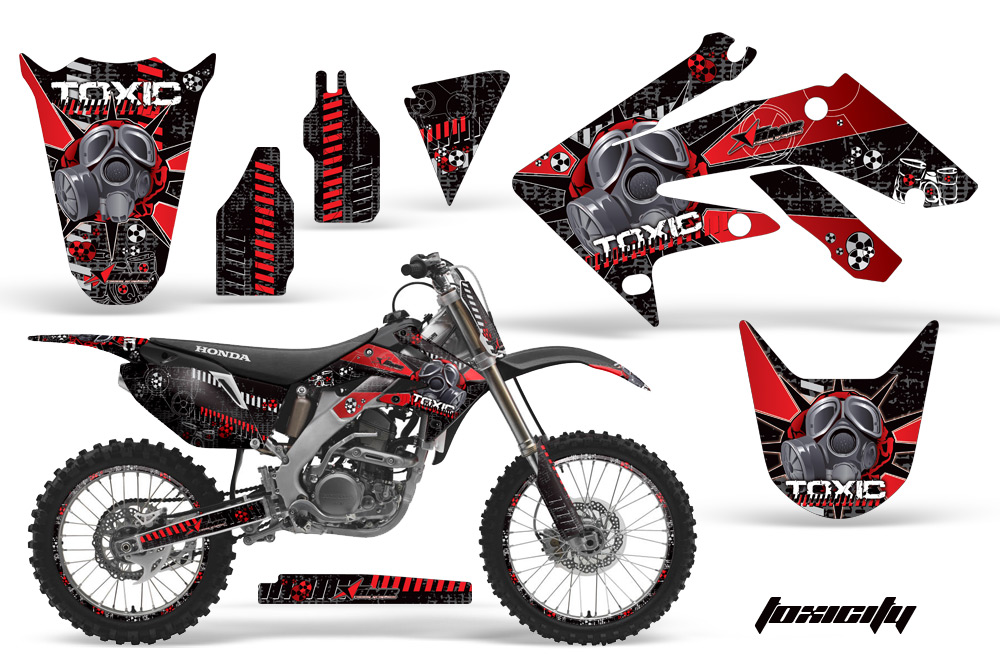 Honda CRF250R 04-09 Graphics Kit TOX RB NPs